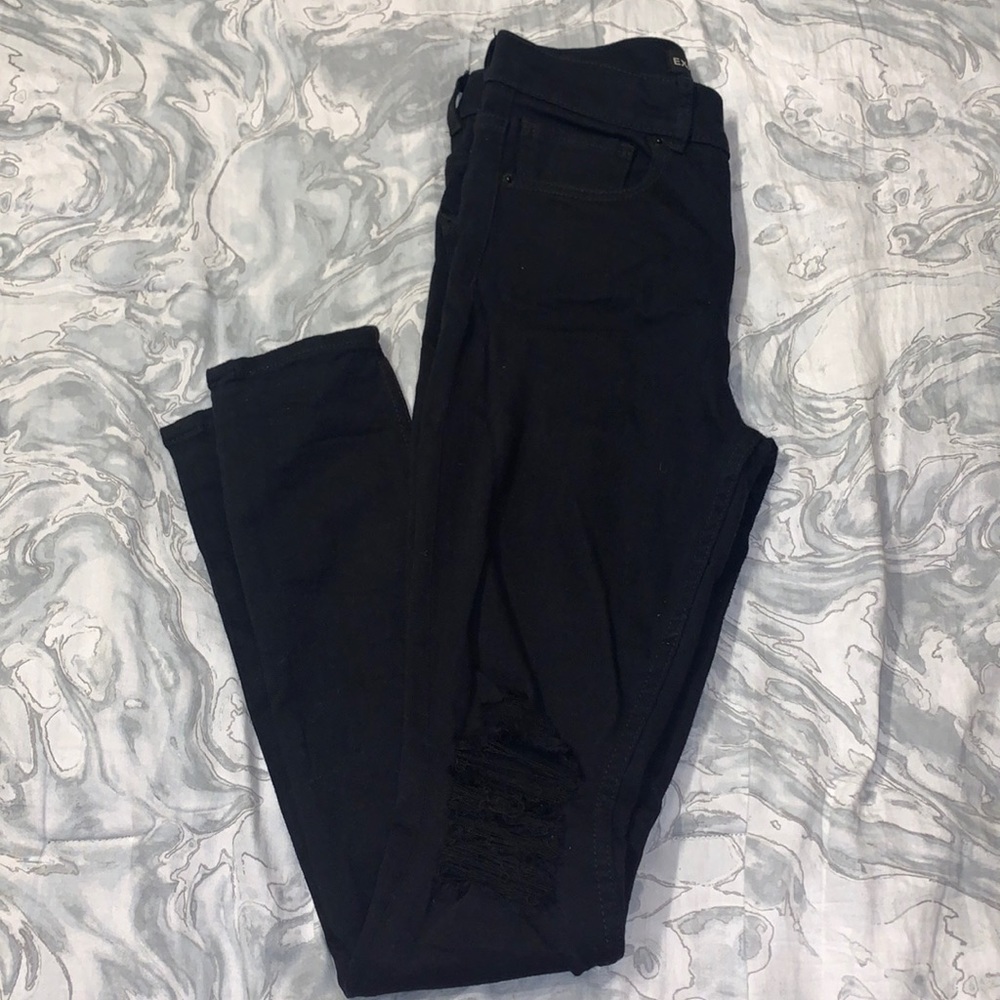 Express, high rise jeans. Size 4